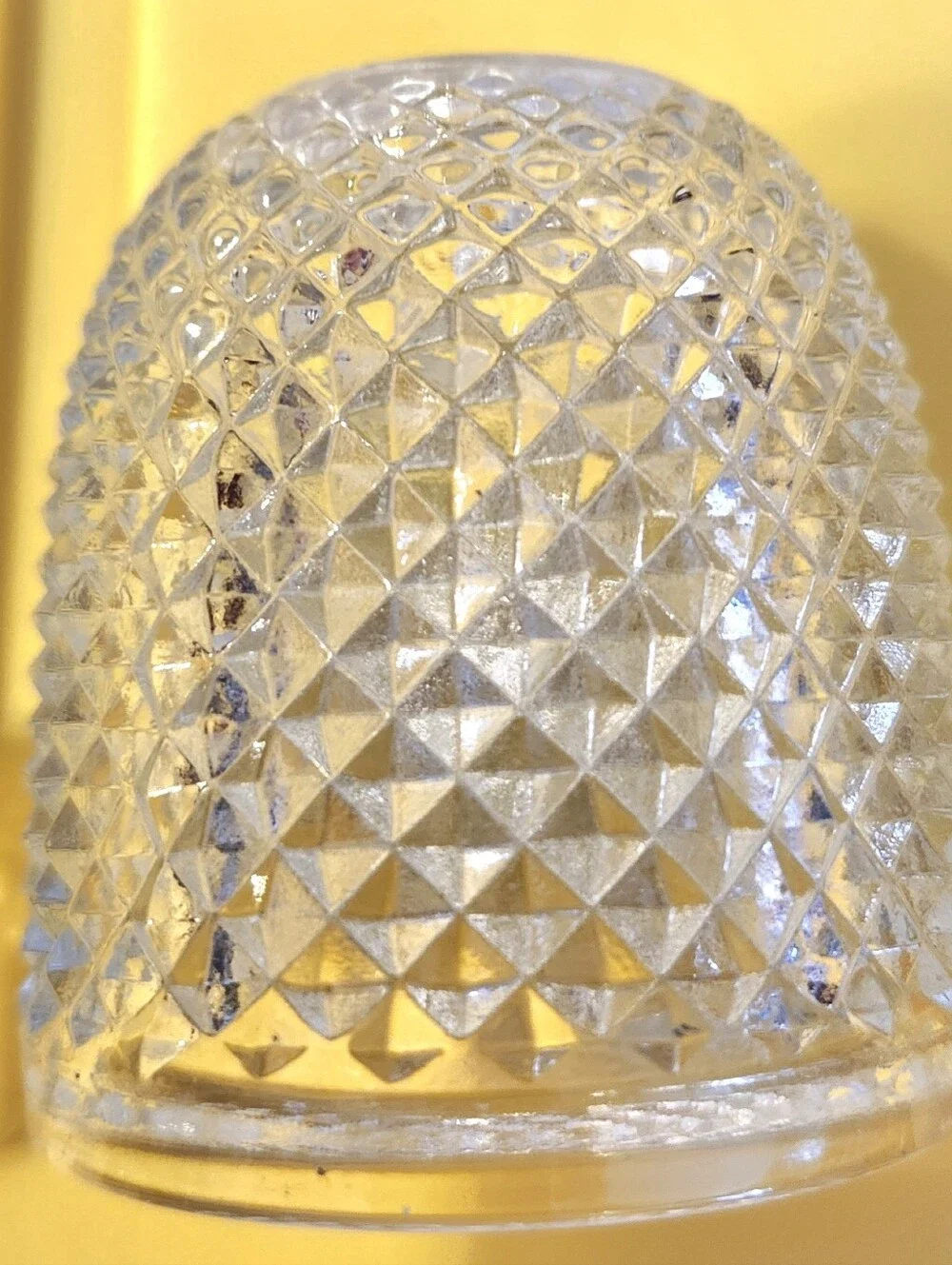 Mosser Clear Diamond Cut Fairy Lamp